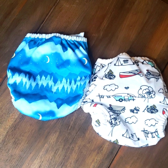 Thirsties Duo Wrap Adjustable Cloth Diaper Covers Set of 2 - Picture 2 of 7